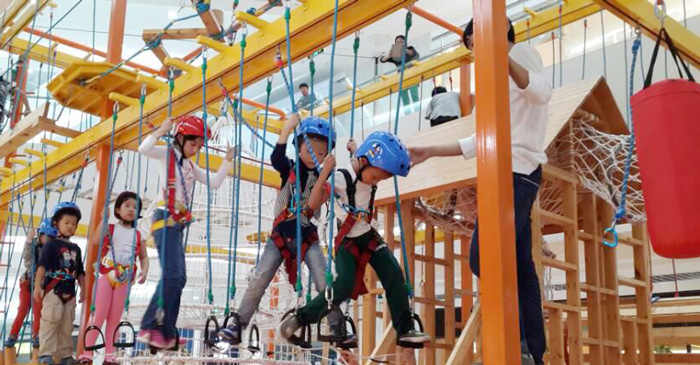 儿童拓展训练可以开发儿童智力